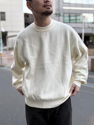 リンクス編地切替ニット