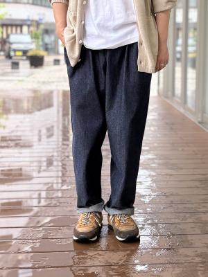 マオパンツロングデニム10オンス