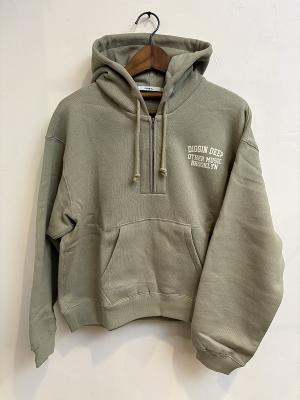 COZYハーフZIP裏毛プルオーバー