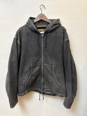 フーデットジップアップブルゾン　JM261L01　ジョンブル