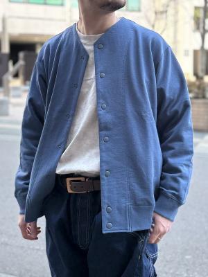 Air　Spinned　Cotton　Sweat　Blouson