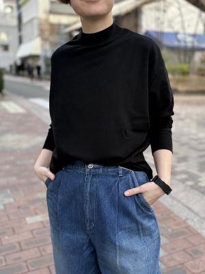 Supima　Chiffon　Milan　Rib　L/S　Tee