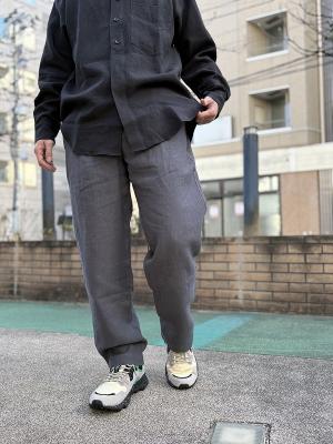 French　Linen　Lawn　Trousers　コムアーチ