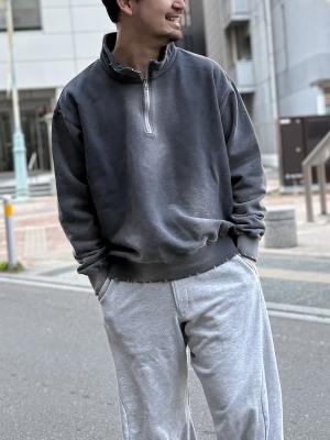 ハーフジップスウェット　JY261C01　ジョンブル