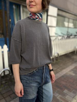 ドライコットンピグメントニットT　JL261N02