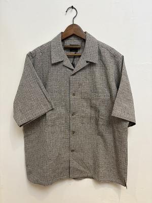 Nepped　Check　Open　Collar　Shirt