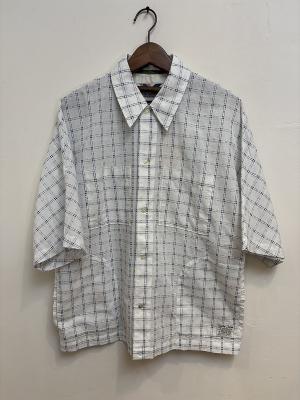 Check　loose　short　sleeve　shirt　スコッチ＆ソーダ