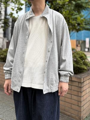 MOLD-SWEATJACKET　スタンドブルゾン　616704