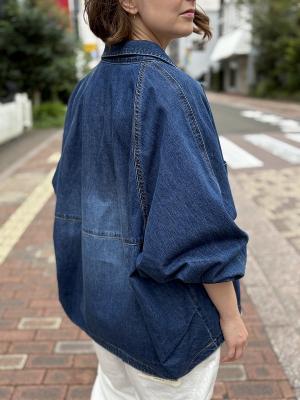 デニムシャツブルゾン　JL263S05