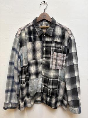 パッチワークシャツ　JM263S05