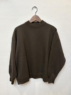 Super　120's　Merino　Sweat　Mock　Neck